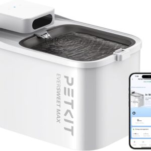 Fuente para gatos Petkit Eversweet Max con sensor inteligente y app móvil