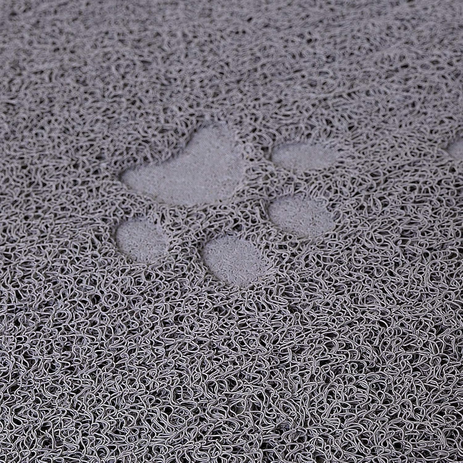 Base para arenero de gato lionto, alfombrilla gris 60x90 cm - detalle del producto