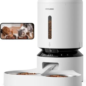 Comedero automático para gatos PETLIBRO - Comedero automático para gatos PETLIBRO con cámara 1080P y control por app