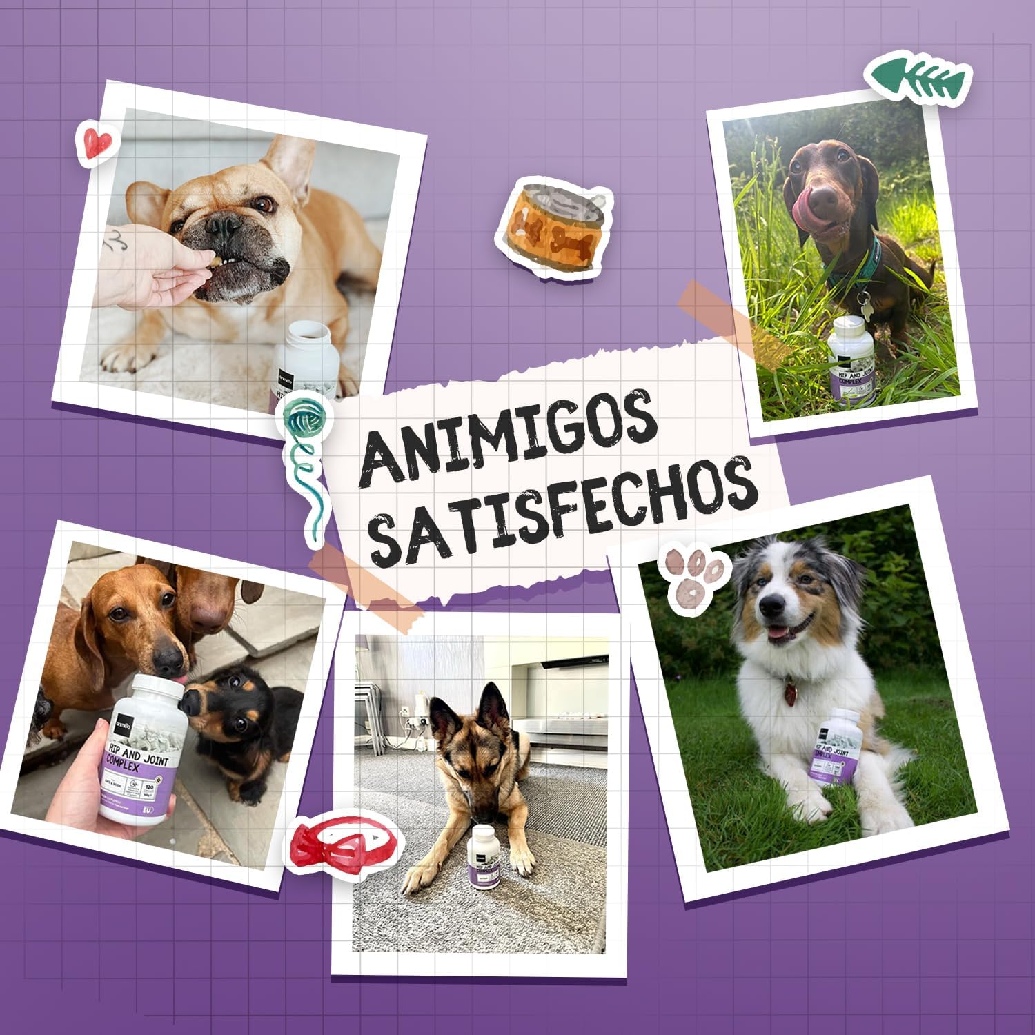 Condo protector para perros y gatos con glucosamina y cúrcuma - 120 cápsulas - característica 8