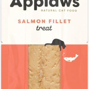 Snacks naturales para gatos Applaws - Snacks naturales para gatos Applaws de salmón entero, bolsa de 30 g
