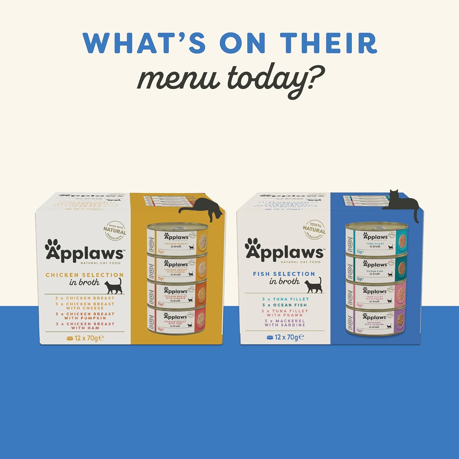 Snacks naturales para gatos Applaws de salmón entero, bolsa de 30 g - característica 8