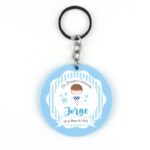 Llavero metacrilato personalizado para comunión niño – detalle original y único